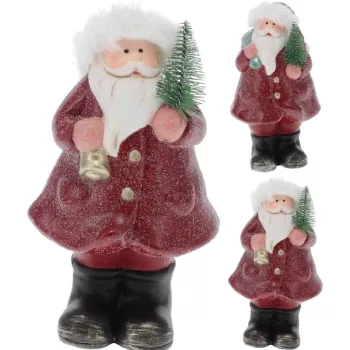 (Karácsony) Mikulás Figura 16cm ALX617150 (6/gy_24/#)