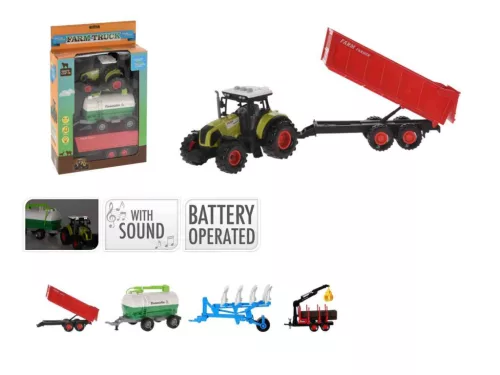Mezőgazdasági Traktor Kiegészítőkkel 37cm S34937260 (8/#)