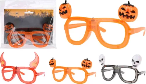 (Halloween) Party Szemüveg LED 491661680 (12/gy_48/#)
