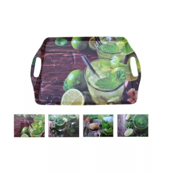 Tava Melamina Tei Decorativa 45*30cm 170486210