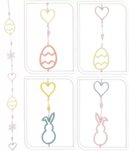 (Húsvét) Girland 82cm DH9216730 (12/gy_24/#)