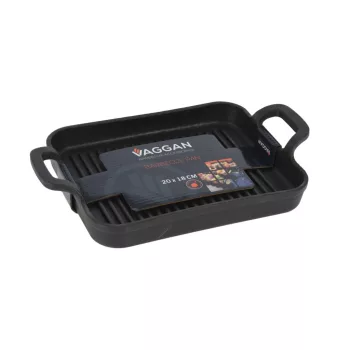 Öntöttvas BBQ Grill 20x18cm C83502050 (6/#)