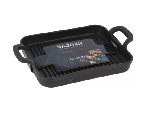 Öntöttvas BBQ Grill 20x18cm C83502050 (6/#)