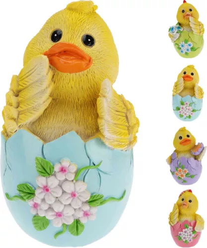 (Húsvét) Csibe Tojásban 13cm 252980610 (12/gy_24/#)