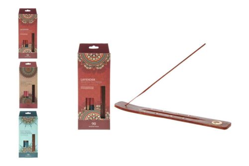 Räucherset mit Holzhalter 90 Stück A95500010