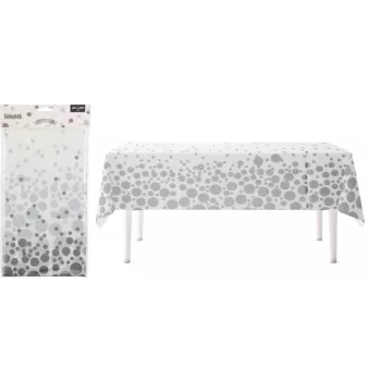 Asztalterítő 130*220cm Ezüst 491021690 (12/gy_48/#)