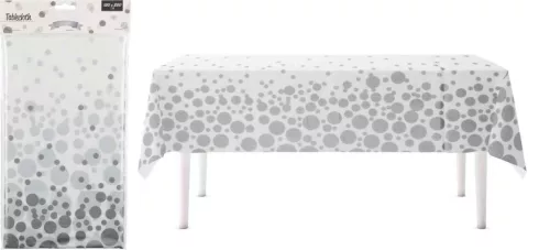 Asztalterítő 130*220cm Ezüst 491021690 (12/gy_48/#)