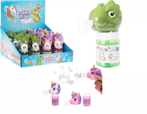 Buborékfújó Dinó/Unikornis SZ1100080 (12/gy_24/#)