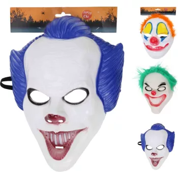 (Halloween) Bohóc Álarc 23.5*18*7cm 491663500 (12/gy_48/#)