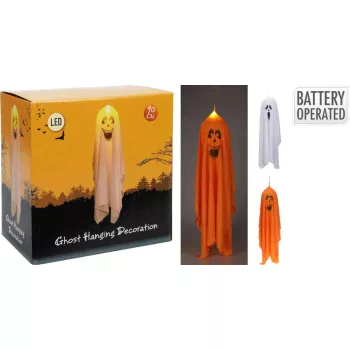 (Halloween) Szellem Dekoráció LED 90cm 491663270 (12/#)