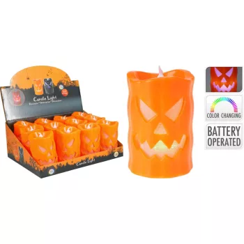 (Halloween) Gyertya LED 9cm 348900910 (12/gy_48/#)