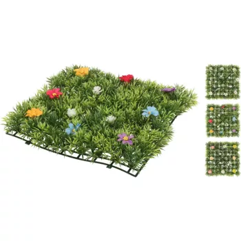 Műfű Virágos 25*25cm AWR890010 (24/#)