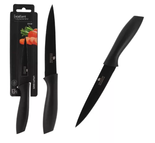 Kés 23cm Fekete 404002910 (48/#)