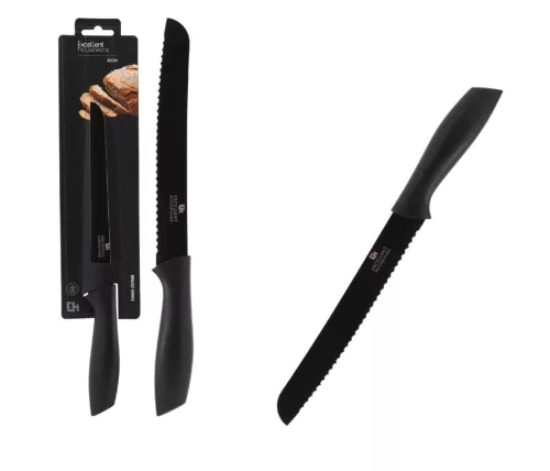 Kenyérvágó Kés 32cm Fekete 404002930 (48/#)