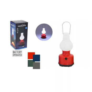 Kemping Lámpa Ledes Színes 8*8*16,5cm CY8001960 (36/#)