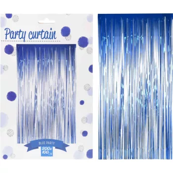 Party Függöny 250*100cm Kék 491020670 (12/gy_48/#)