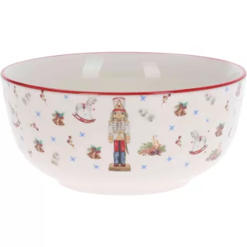   (Karácsony) Tál Porcelán Diótörő Dekoros 500ml DN1900840 (6/gy_24/#)