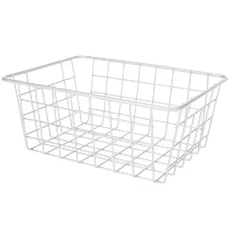 Tárolókosár Fém 24*18*10cm C80653540 (12/gy_24/#)