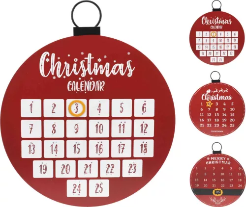 (Karácsony) Adventi Naptár 40cm AAE441760 (12/#)