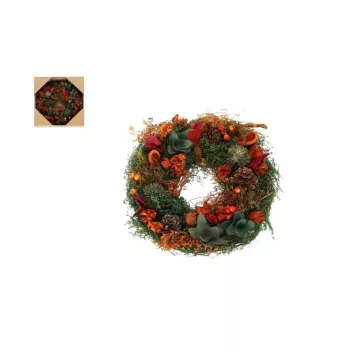 Őszi Koszorú Dekoráció 23cm YZB008720 (24/#)