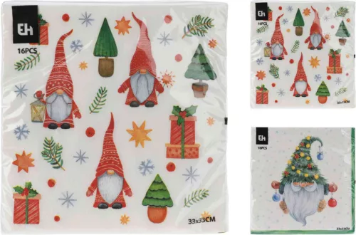 Szalvéta 33*33cm 16 Darabos 602500510 (40/#)