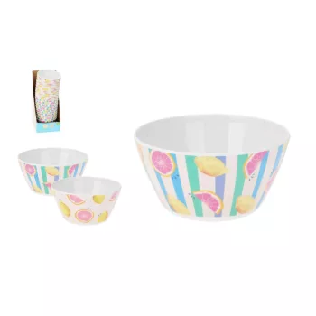   Tál Melamin 14.5*H17cm Gyümölcs Dekor 750ml 177601970/177603090 (24/gy_48/#)
