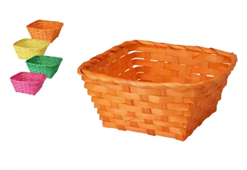 Kosár Bambusz Színes 21*21*10cm ATV100020 (48/#)