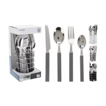 Evőeszköz Készlet 16 Darabos Tartóval CC4100970 (12/#)