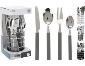 Evőeszköz Készlet 16 Darabos Tartóval CC4100970