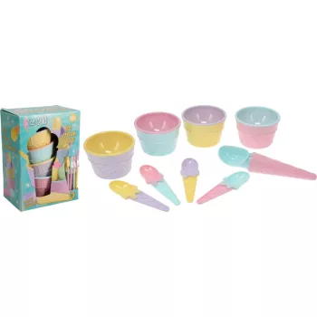 Fagyikehely + Kanál 9 Darabos 179652320 (12/#)