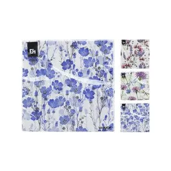 Szalvéta 33*33cm Virágos 16 Darabos 602000700 (40/#)