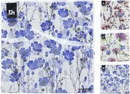 Szalvéta 33*33cm Virágos 16 Darabos 602000700 (40/#)