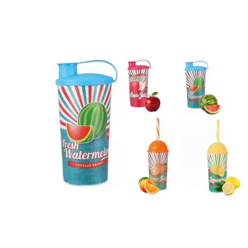 Pohár Műanyag Dekoros 470ml 049000340 (20/gy_40/#)