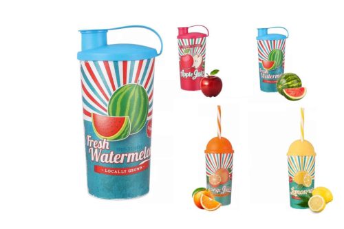 Pohár Műanyag Dekoros 470ml 049000340