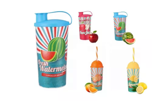 Pohár Műanyag Dekoros 470ml 049000340 (20/gy_40/#)