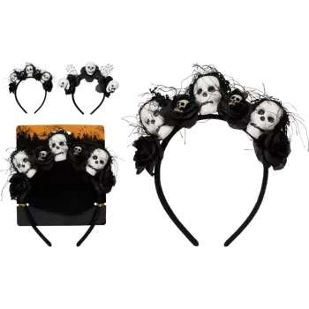 (Halloween) Fejpánt Koponyás 348901430 (12/gy_24/#)