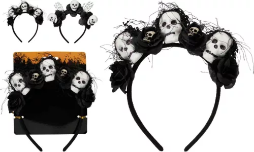 (Halloween) Fejpánt Koponyás 348901430 (12/gy_24/#)