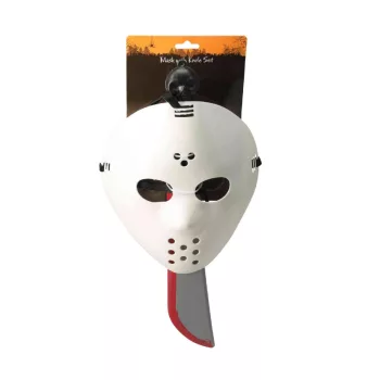 (Halloween) Álarc + Kés 348901440 (24/#)