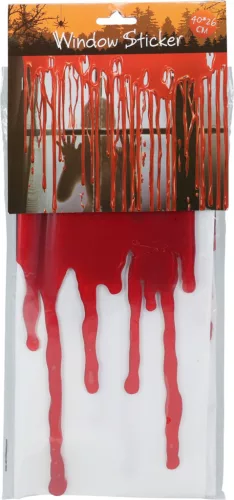 (Halloween) Ablakmatrica 40*26cm 348901510 (12/gy_48/#)