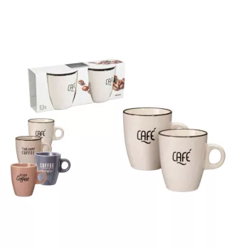 Bögre Kávés 220ml 2 Darabos Q99000330 (12/gy_24/#)