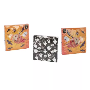(Halloween) Szalvéta 33*33cm 16 Darabos 602200010 (40/#)