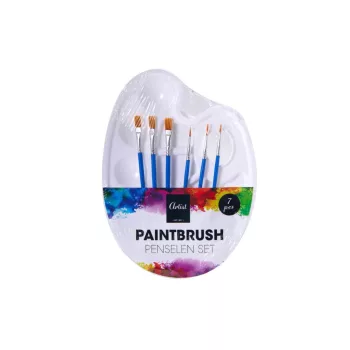 Festőpaletta + 6 Ecset 141000350 (24/gy_96/#)