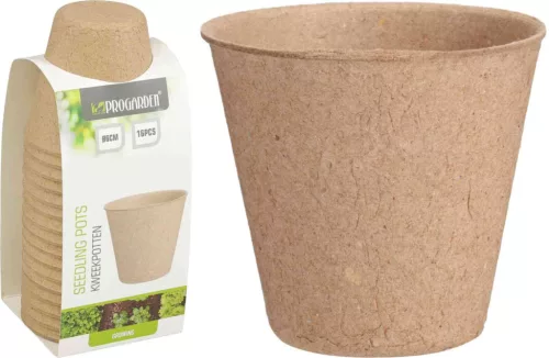 Ültető Cserép Kerek Papírrostból 6*5.5cm 16 Darabos CE9000010 (24/#)