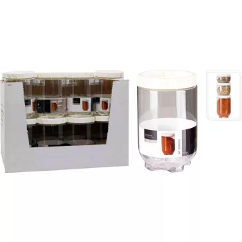 Tároló Doboz Csavaros Tetővel 750ml 872000030 (24/#)