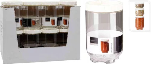 Tároló Doboz Csavaros Tetővel 750ml 872000030 (24/#)