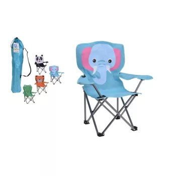   Kempingszék Gyerekeknek Összecsukható Háttámlával és Pohártartóval eng-565/FC7000030 (8/#)