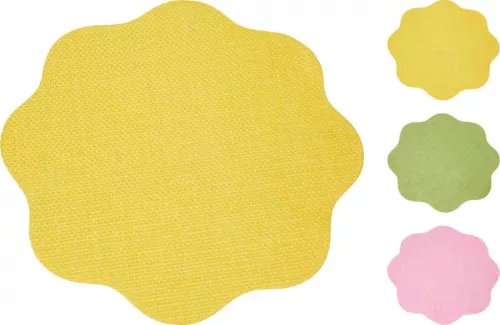 Tányéralátét Papír Virág Formájú 38cm C37910700 (24/gy_72/#)