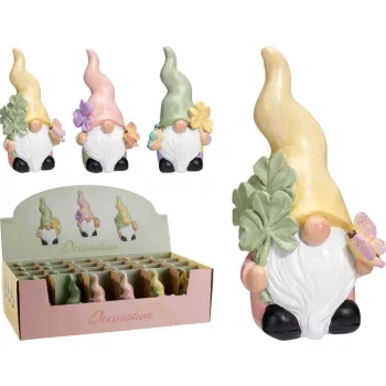 Törpe Figura 7,5*5,5*13cm 252925430 (24/gy_48/#)