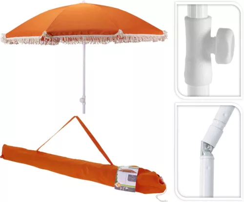Napernyő Dönthető Ø180cm Barna X11700740 (6/#)