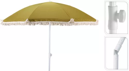 Napernyő Dönthető Ø180cm Zöld X11700760 (6/#)
